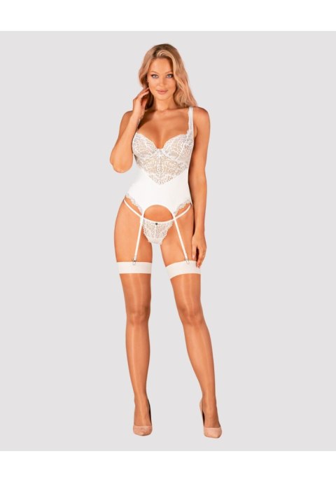 S814 pończochy białe