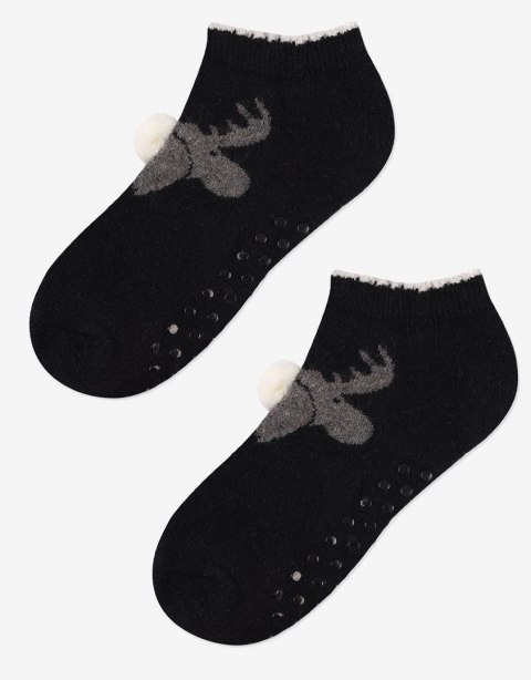 SKARPETY MARILYN ANGORA ABS TERRY X42 BLACK