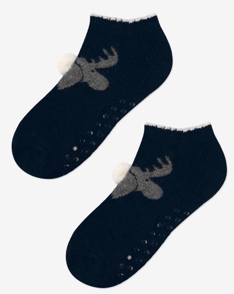 SKARPETY MARILYN ANGORA ABS TERRY X42 GRANAT