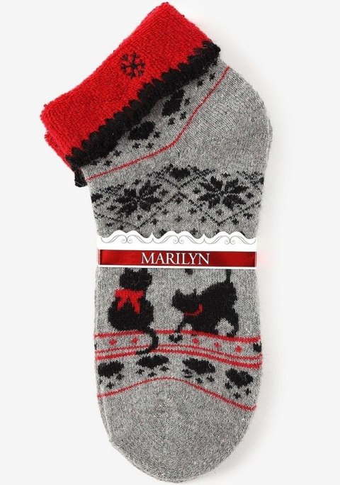 SKARPETY MARILYN ANGORA TERRY X47