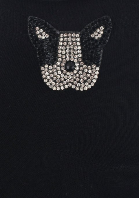 SKARPETY MARILYN DAMSKIE GLAMOUR PUPPY BLACK