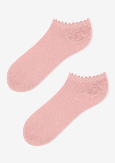 SKARPETY MARILYN DAMSKIE POSH PEARLS PINK