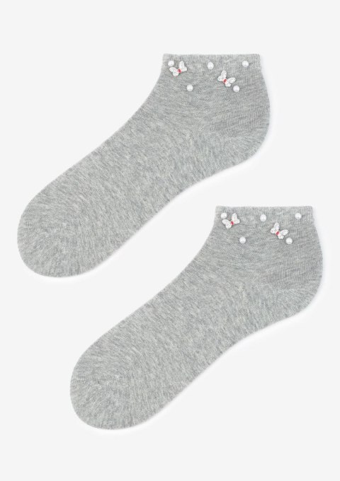 SKARPETY MARILYN DAMSKIE SHINY BUTTERFLIES