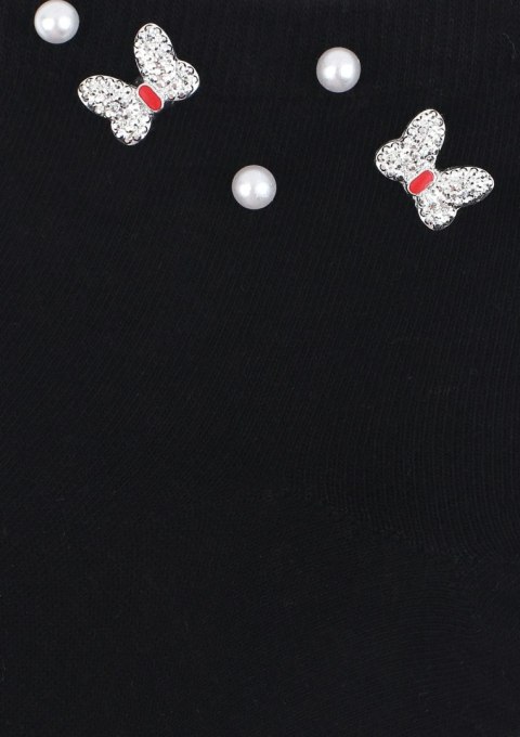 SKARPETY MARILYN DAMSKIE SHINY BUTTERFLIES