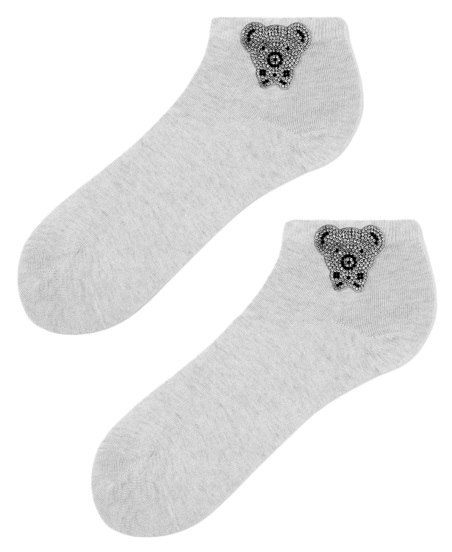 SKARPETY MARILYN DAMSKIE SILVER KOALA