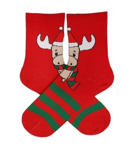 SKARPETY MARILYN DAMSKIE SL CHRISTMASS MOOSE