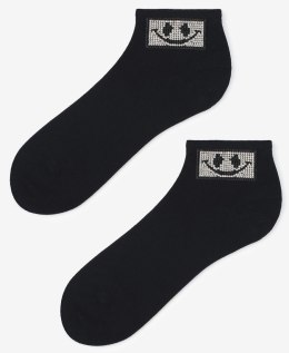 SKARPETY MARILYN DAMSKIE SQUARE FACE BLACK