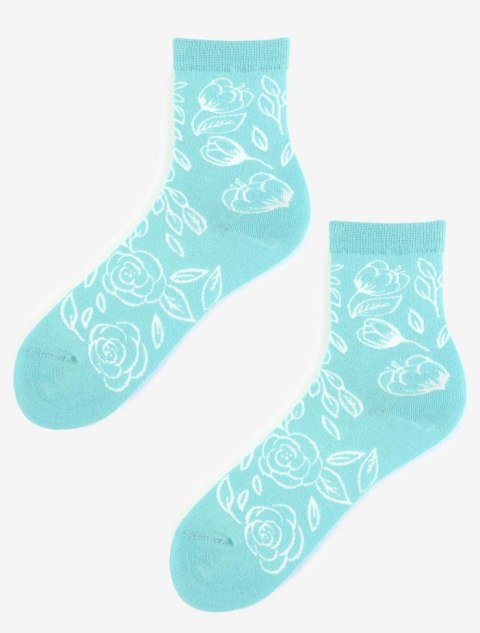 SKARPETY MARILYN FLORA MINT