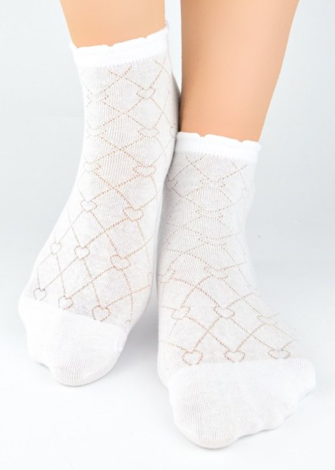 SKARPETY NOVITI SB119-G ŻAKARD