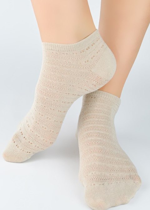 SKARPETY NOVITI SB121-W-03 ŻAKARD