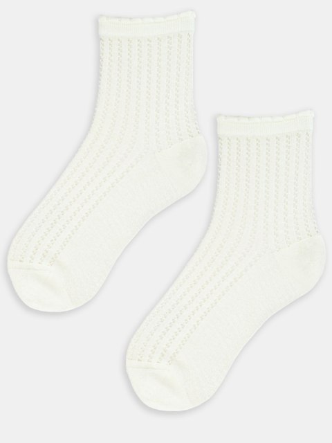 SKARPETY NOVITI SB126-W JEDWAB