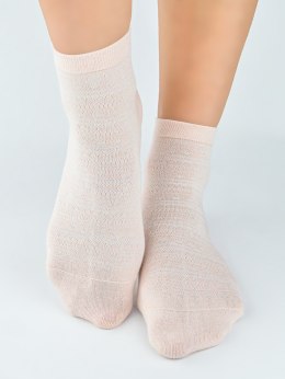 SKARPETY NOVITI SB129-W JEDWAB