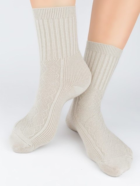 SKARPETY NOVITI SB142-W PRĄŻEK