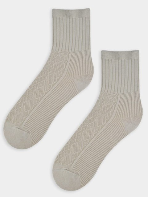 SKARPETY NOVITI SB142-W PRĄŻEK