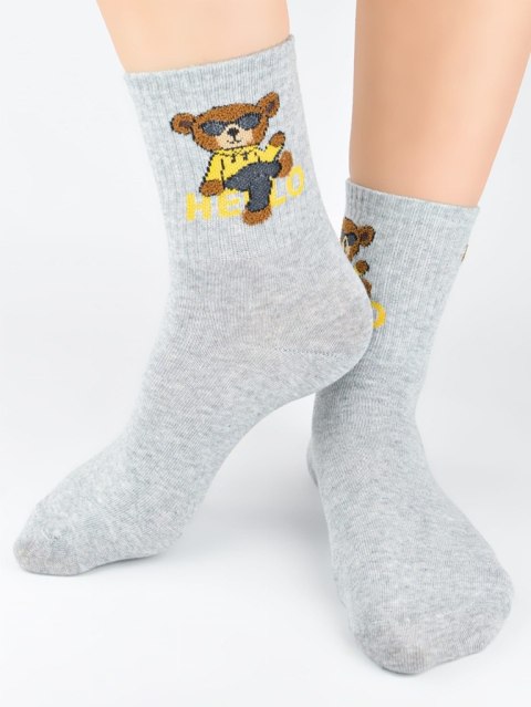 SKARPETY NOVITI SB152-W MIŚ