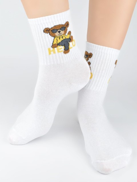 SKARPETY NOVITI SB152-W MIŚ