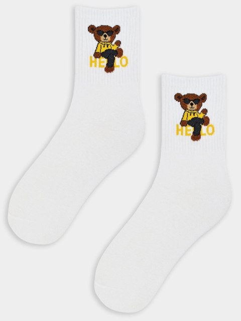 SKARPETY NOVITI SB152-W MIŚ