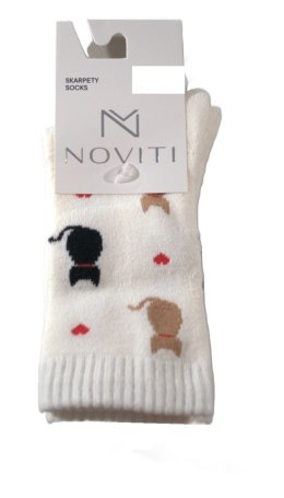 SKARPETY NOVITI SF010-G-02 FROTTE KOTY