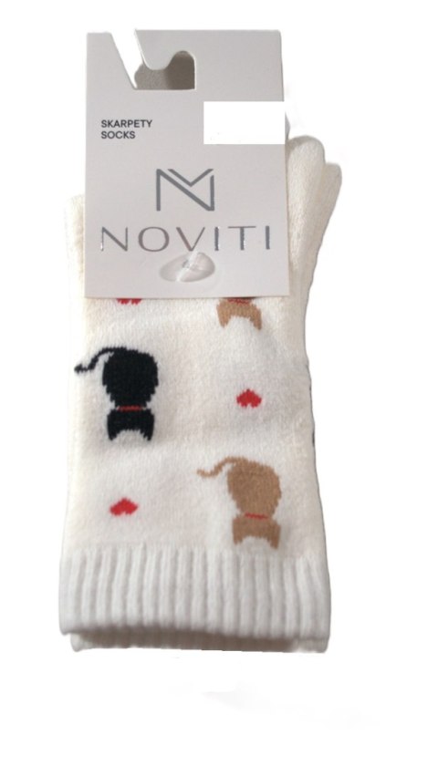 SKARPETY NOVITI SF010-G-02 FROTTE KOTY