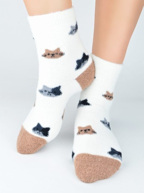 SKARPETY NOVITI SP003-W KOT