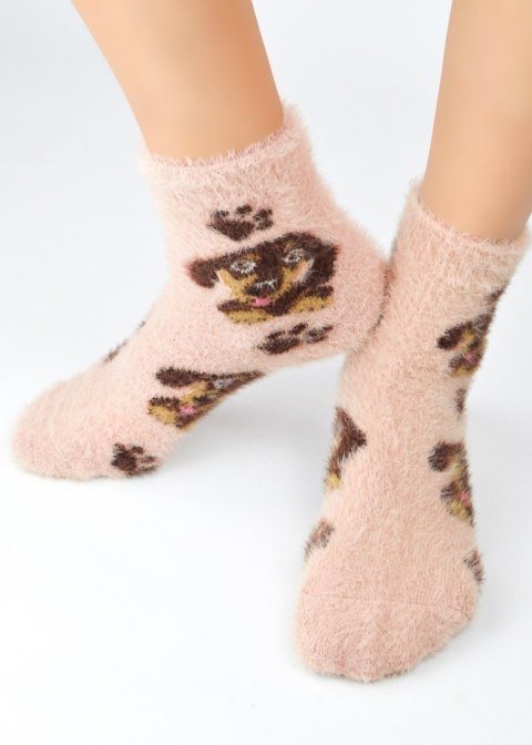 SKARPETY NOVITI SP008-W PUCHATE