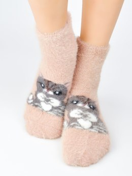 SKARPETY NOVITI SP010-W KOT