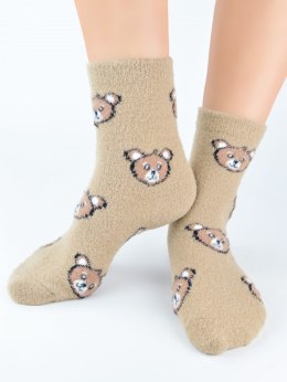 SKARPETY NOVITI SP011-W MIŚ