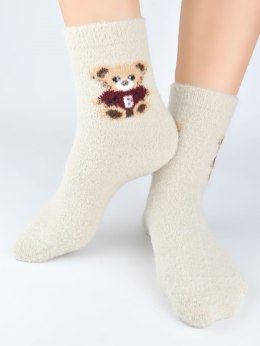 SKARPETY NOVITI SP014-W MIŚ