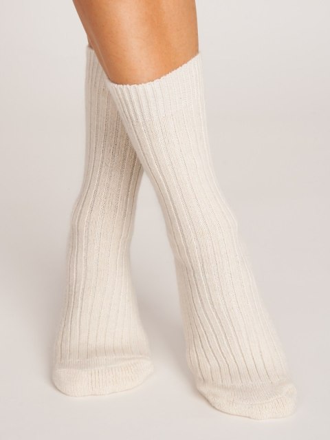 SKARPETY NOVITI SW001-W WEŁNA