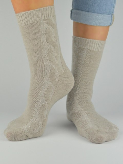 SKARPETY NOVITI SW002-W WEŁNA