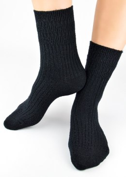 SKARPETY NOVITI SW029-W WEŁNA PRĄŻEK