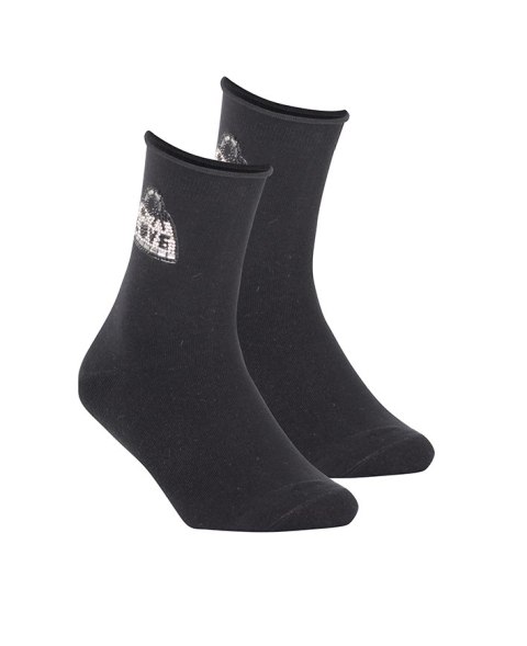 SKARPETY WOLA DAMSKIE Z APLIKACJĄ W006