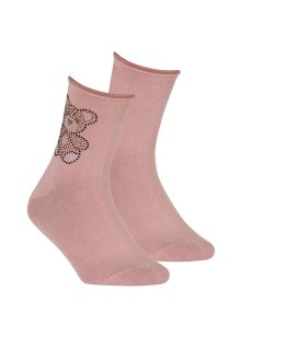 SKARPETY WOLA DAMSKIE Z APLIKACJĄ W009