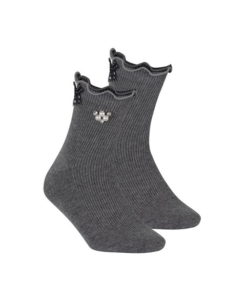 SKARPETY WOLA DAMSKIE Z APLIKACJĄ W012