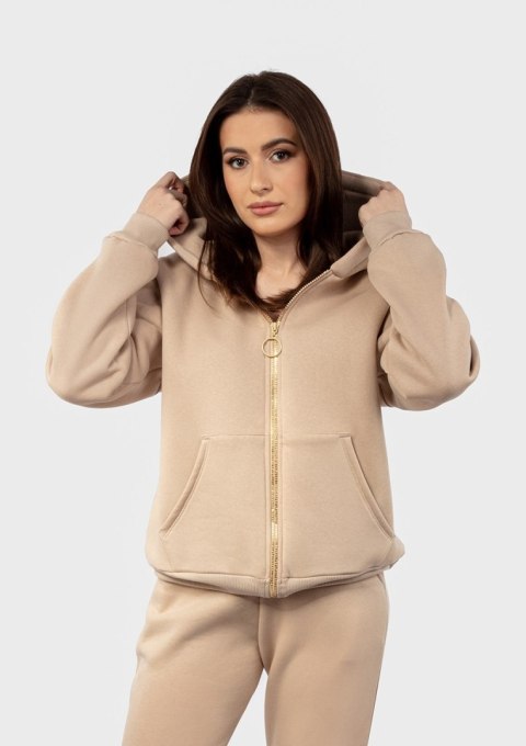Bluza DK-K-B1 CAPPUCCINO BAWEŁNA GRUBA