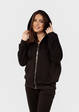 Bluza DK-K-B1 CZARNY BAWEŁNA GRUBA