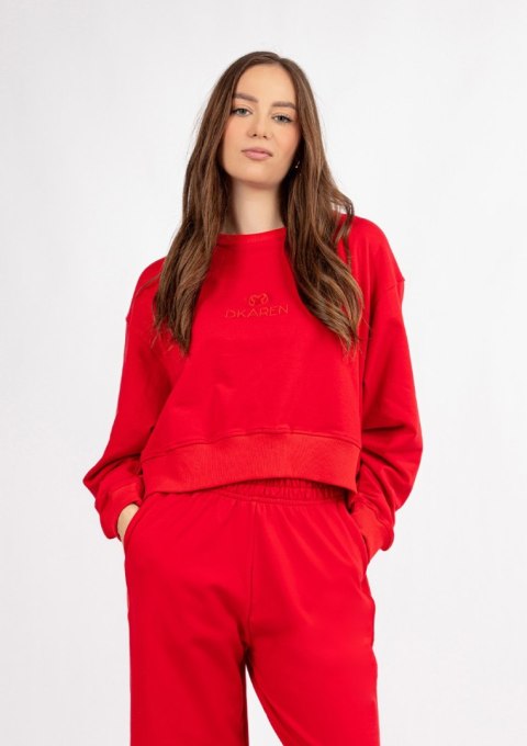 Bluza DK-K-B26 CZERWONY BAWEŁNA
