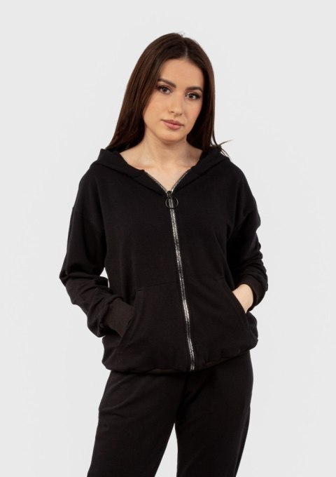 Bluza DK-K-B4 CZARNY BAWEŁNA