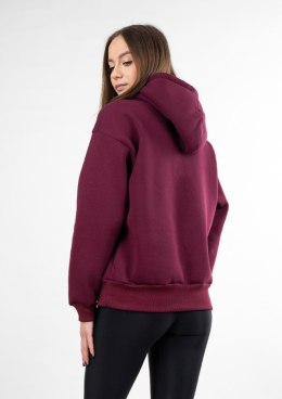 Bluza DK-K-B6 BORDO BAWEŁNA GRUBA