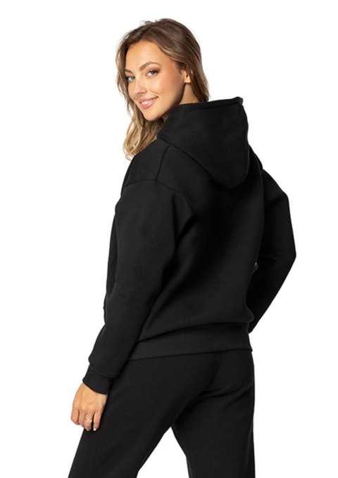 Bluza DK-K-B6 CZARNY BAWEŁNA GRUBA