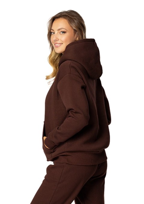 Bluza DK-K-B6 CZEKOLADA BAWEŁNA GRUBA