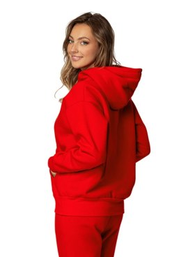 Bluza DK-K-B6 CZERWONY BAWEŁNA GRUBA