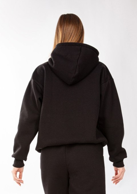 Bluza DK-K-B6-H1 CZARNY BAWEŁNA GRUBA