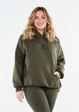 Bluza DK-K-B6-H1 KHAKI BAWEŁNA GRUBA