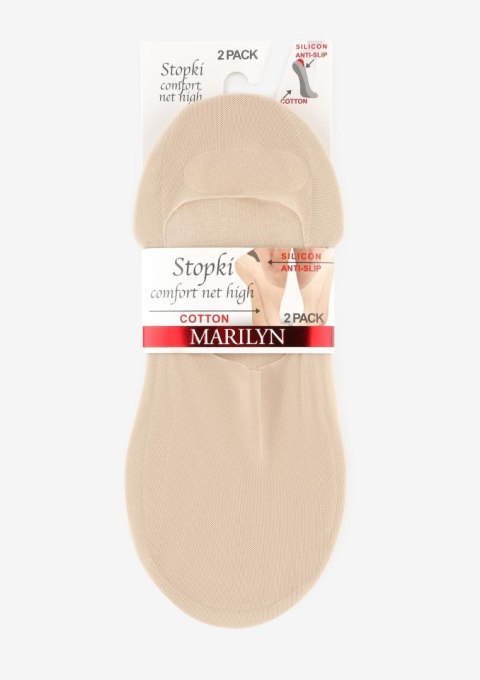 STOPKI MARILYN DAMSKIE COMFORT NET HIGH 2PACK