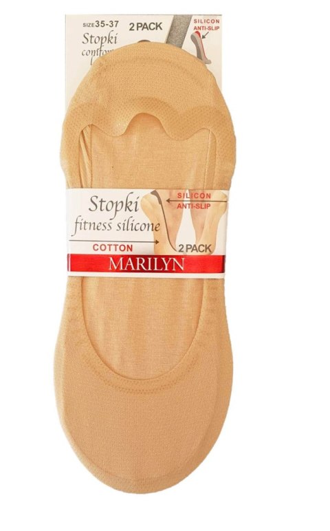 STOPKI MARILYN DAMSKIE FITNESS SILICONE 2PACK