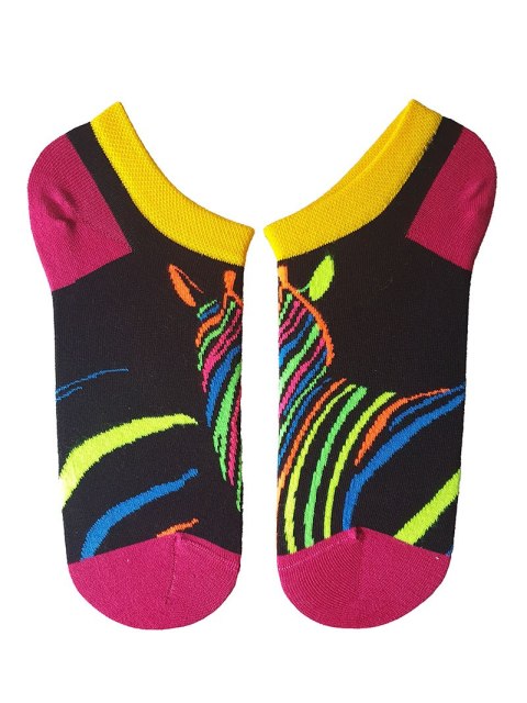 STOPKI MARILYN DAMSKIE FLUO ZEBRA