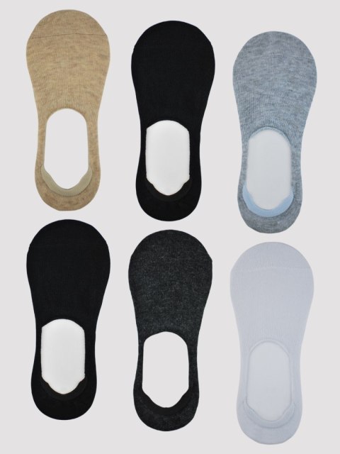 STOPKI NOVITI SN013-U-01 GŁADKIE 6 SZT