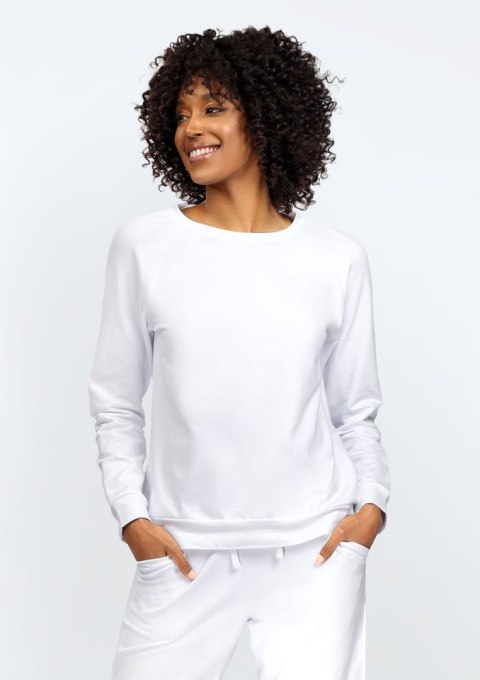 BLUZA WENEZJA BIAŁY BAWEŁNA