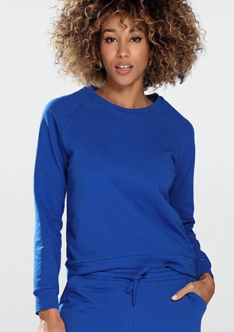 BLUZA WENEZJA NIEBIESKI BAWEŁNA